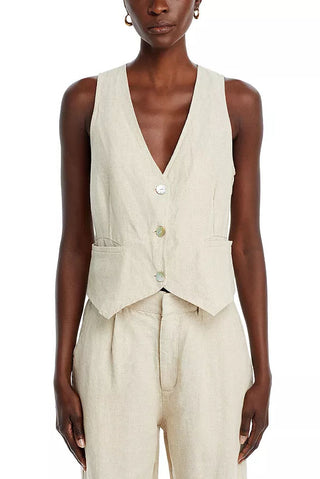 Bella Dahl Cinch Back Vest - Premium vest at Lonnys NY - Just $150! Shop Womens clothing now 