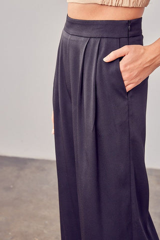 Wide Leg Pants *Online Only* - Premium  at Lonnys NY - Just $70! Shop Womens clothing now 