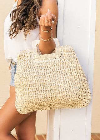 Oversized Straw Tote *Online Only* - Premium Bags at Lonnys NY - Just $60! Shop Womens clothing now 