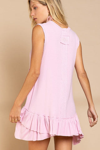 Sleeveless Ruffle Hem Dress *Online Only* - Premium dresses from POL - Just $72.45! Shop now 