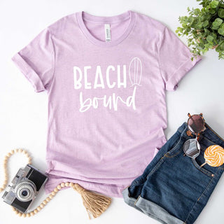 Beach Bound Short Sleeve Graphic Tee *Online Only* - Premium Shirts & Tops at Lonnys NY - Just $45.50! Shop Womens clothing now 