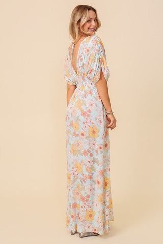 Floral Print Brunch Spring Summer Maxi Sundress *Online Only* - Premium  at Lonnys NY - Just $46.05! Shop Womens clothing now 