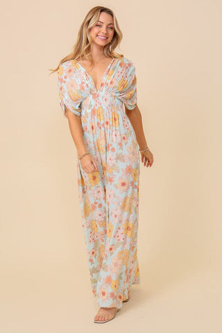 Floral Print Brunch Spring Summer Maxi Sundress *Online Only* - Premium  from TIMING - Just $46.05! Shop now 