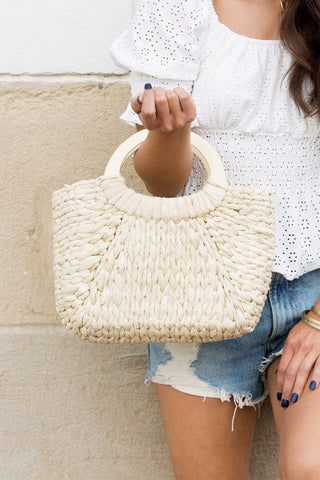 Woven Tote - Premium  from Aili's Corner - Just $50! Shop now 