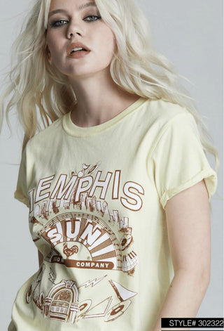 Sun Records Memphis Band Tee *Online Only* - Premium Shirts & Tops at Lonnys NY - Just $60! Shop Womens clothing now 