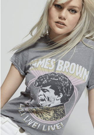 James Brown Live! Band Tee - Premium Shirts & Tops at Lonnys NY - Just $60! Shop Womens clothing now 
