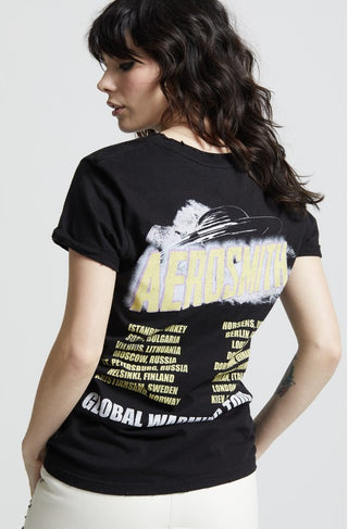 Aerosmith Band Tee *Online Only* - Premium Shirts & Tops at Lonnys NY - Just $60! Shop Womens clothing now 