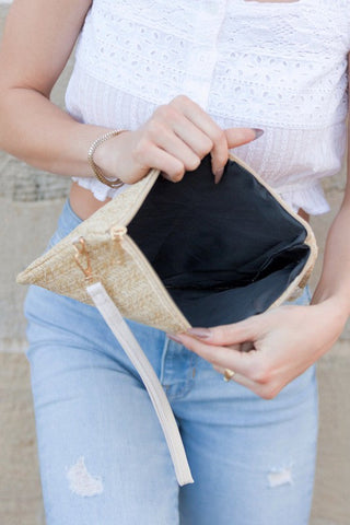 Daisy Wristlet Clutch  *Online Only* - Premium  at Lonnys NY - Just $35! Shop Womens clothing now 