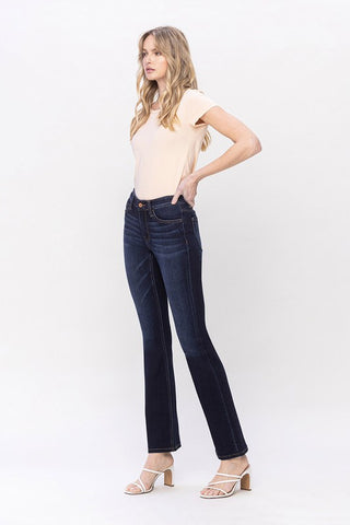 Flying Monkey Mid Rise Bootcut *Online Only* - Premium  at Lonnys NY - Just $75! Shop Womens clothing now 