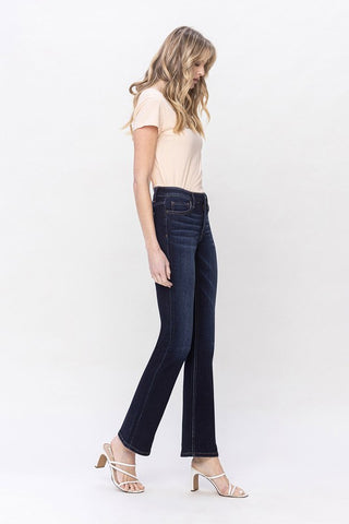 Flying Monkey Mid Rise Bootcut *Online Only* - Premium  at Lonnys NY - Just $75! Shop Womens clothing now 