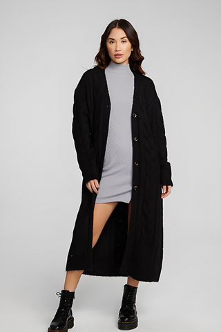 Chaser Bridge Long Cardigan - Premium Shirts & Tops from Chaser - Just $139! Shop now 