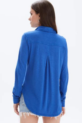 CHRLDR Amrat Jersey Blouse - Premium Shirts & Tops at Lonnys NY - Just $134! Shop Womens clothing now 