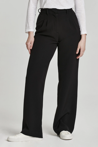 Another Love Adelaide High Rise Wide Leg Pant Black - Premium pants from Another Love - Just $90! Shop now 