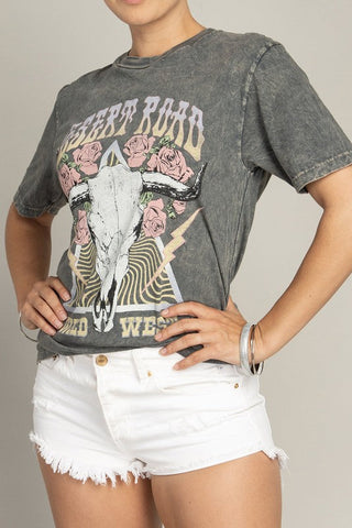 Desert Road Wild West Graphic Top *Online Only* - Premium top at Lonnys NY - Just $43! Shop Womens clothing now 