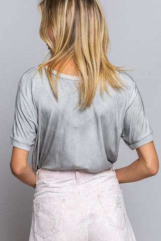Girly Meets Basic Short Sleeve Top *Online Only* - Premium Shirts & Tops from POL - Just $33.65! Shop now 