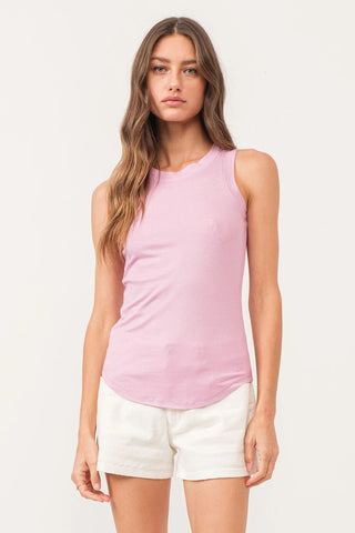Another Love Cleo Ribbed Tank - Premium tank top at Lonnys NY - Just $37! Shop Womens clothing now 