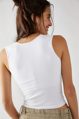 FREE PEOPLE Clean Lines Muscle Cami - Premium Shirts & Tops from Free People - Just $40! Shop now 