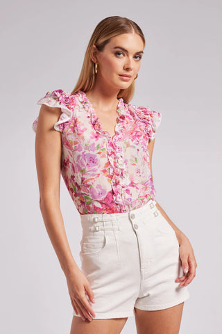 Generation Love Seana Floral Top - Premium Shirts & Tops from Generation Love - Just $235! Shop now 