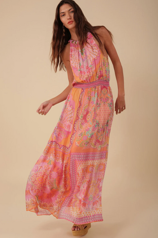 Hale Bob Magnolia Halter Maxi Dress - Premium dresses at Lonnys NY - Just $326! Shop Womens clothing now 