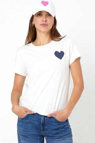 Kerri Rosenthal Suke Tee Imperfect Heart - Premium basic tees at Lonnys NY - Just $98! Shop Womens clothing now 