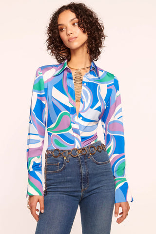 Ramy Brook Victoria Button Down Blouse - Premium Shirts & Tops from RAMY BROOK - Just $345! Shop now 