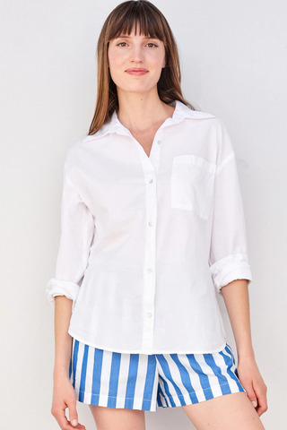 Sundry Paris Long Sleeve Button Down - Premium Shirts & Tops at Lonnys NY - Just $132! Shop Womens clothing now 