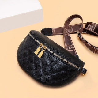 Myra Quilted Leather Crescent Sling Bag *Online Only* - Premium  at Lonnys NY - Just $62.50! Shop Womens clothing now 