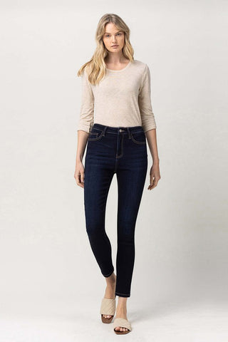 Flying Monkey SUPER SOFT HIGH RISE CROP SKINNY *Online Only* - Premium Jeans at Lonnys NY - Just $71! Shop Womens clothing now 