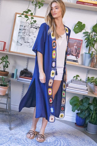 Solid Long Cardigan *Online Only* - Premium  at Lonnys NY - Just $36! Shop Womens clothing now 