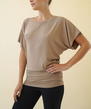BAMBOO CREW NECK TUNIC  *Online Only* - Premium  at Lonnys NY - Just $62! Shop Womens clothing now 