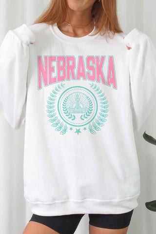 NEBRASKA STATE WREATH Graphic Sweatshirt *Online Only* - Premium  from BLUME AND CO. - Just $66.63! Shop now 