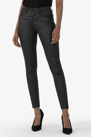 Kut from the Kloth Mia high rise coated jeans *FINAL SALE* - Premium pants from KUT from the Kloth - Just $52! Shop now 