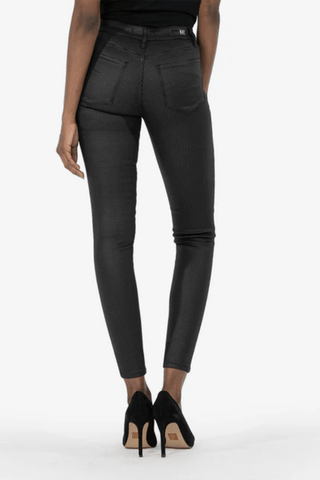 Kut from the Kloth Mia high rise coated jeans *FINAL SALE* - Premium pants at Lonnys NY - Just $52! Shop Womens clothing now 