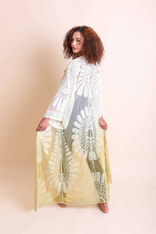 Ombre Bohemian Lace Kimono *Online Only* - Premium kimonos from Leto Accessories - Just $63.75! Shop now 