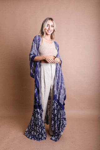 Paisley Tapestry Free Flow Kimono *Online Only* - Premium kimonos from Leto Accessories - Just $75! Shop now 