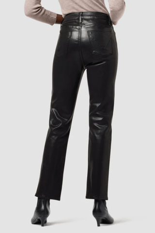 Hudson Nico Mid-Rise Straight Ankle Jean w/ Slit Hem - Premium pants from Lonnys NY - Just $195! Shop now 