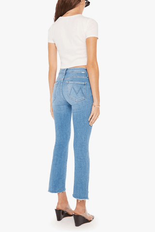 Mother The Insider Crop Step Fray - Premium Jeans from MOTHER - Just $238! Shop now 