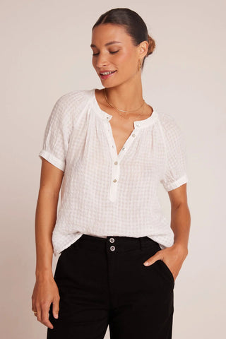 Bella Dahl Short Sleeve Raglan Pullover Shirt - Premium Shirts & Tops at Lonnys NY - Just $130! Shop Womens clothing now 