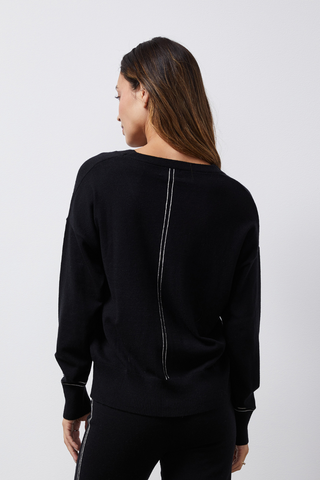 Monrow Soft Knit Jersey Love Cardigan - Premium sweater at Lonnys NY - Just $154! Shop Womens clothing now 