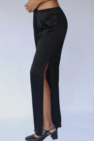 Stark X Silky Side Slit Pants - Premium pants at Lonnys NY - Just $133! Shop Womens clothing now 