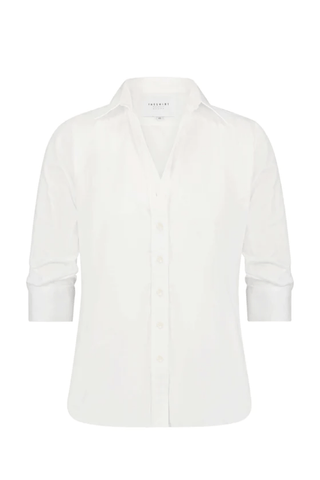 The Shirt 3/4 Sleeve Icon Shirt - Premium Shirts & Tops at Lonnys NY - Just $98! Shop Womens clothing now 