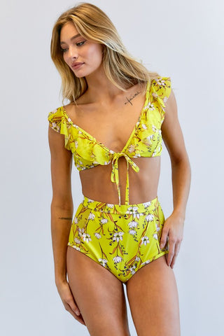 Floral Printed Swimwear Set *Online Only* - Premium  at Lonnys NY - Just $60! Shop Womens clothing now 