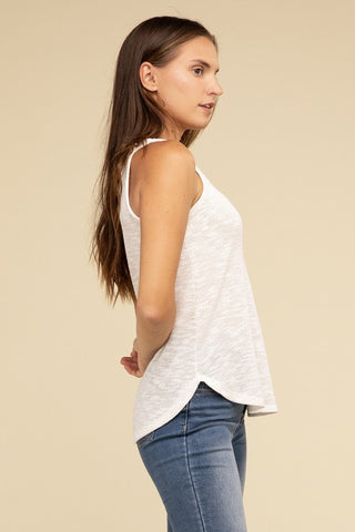 V Neck Cami Tank *Online Only* - Premium Shirts & Tops at Lonnys NY - Just $34! Shop Womens clothing now 