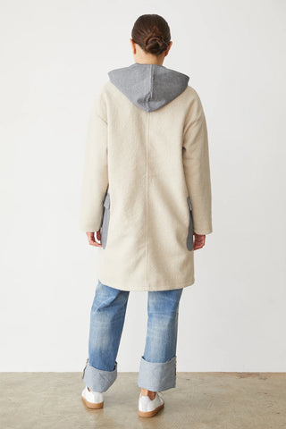 Monrow Sherpa Hooded Jacket - Premium clothing at Lonnys NY - Just $236! Shop Womens clothing now 