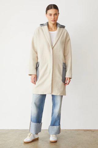 Monrow Sherpa Hooded Jacket - Premium clothing at Lonnys NY - Just $236! Shop Womens clothing now 