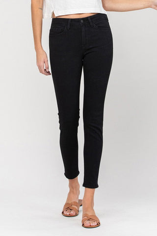 Flying Monkey Mid Rise Ankle Skinny *Online Only* - Premium  from Flying Monkey - Just $78.36! Shop now 