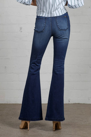 High Rise Wider Flare Jeans *Online Only* - Premium clothing at Lonnys NY - Just $88! Shop Womens clothing now 