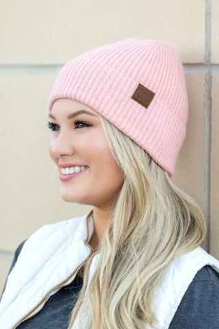 CC Cashmere Blend Cuff Beanie *Online Only* - Premium clothing at Lonnys NY - Just $30! Shop Womens clothing now 