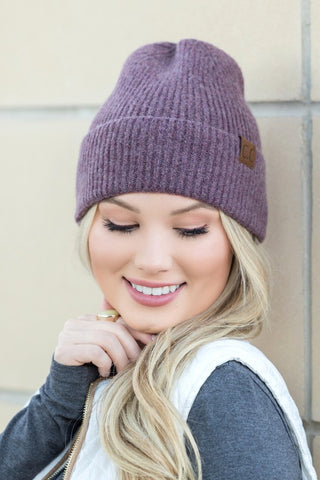 CC Cashmere Blend Cuff Beanie *Online Only* - Premium clothing at Lonnys NY - Just $30! Shop Womens clothing now 