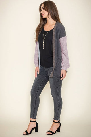 Color Block Knit Cardigan - Premium  from EG fashion - Just $75! Shop now at Lonnys NY